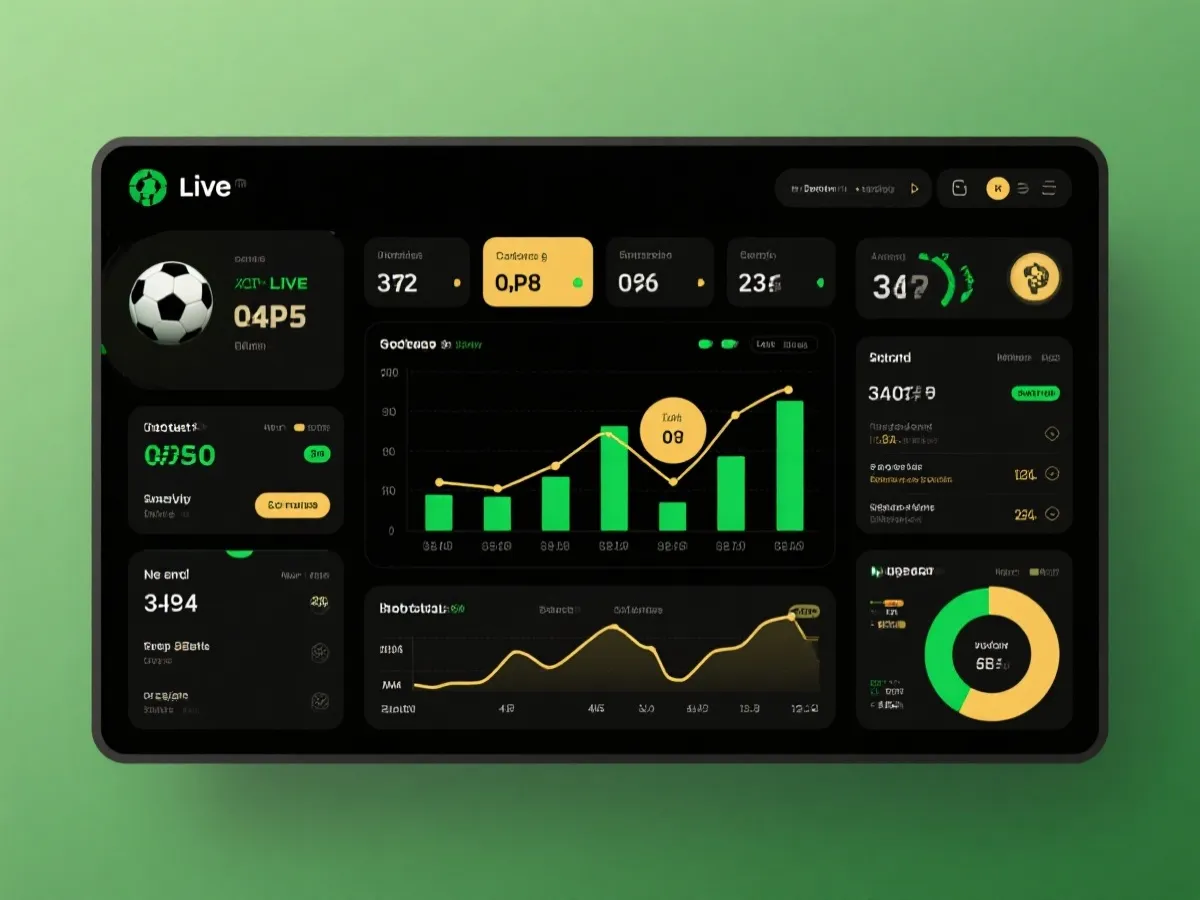 滚球赔率界面展示