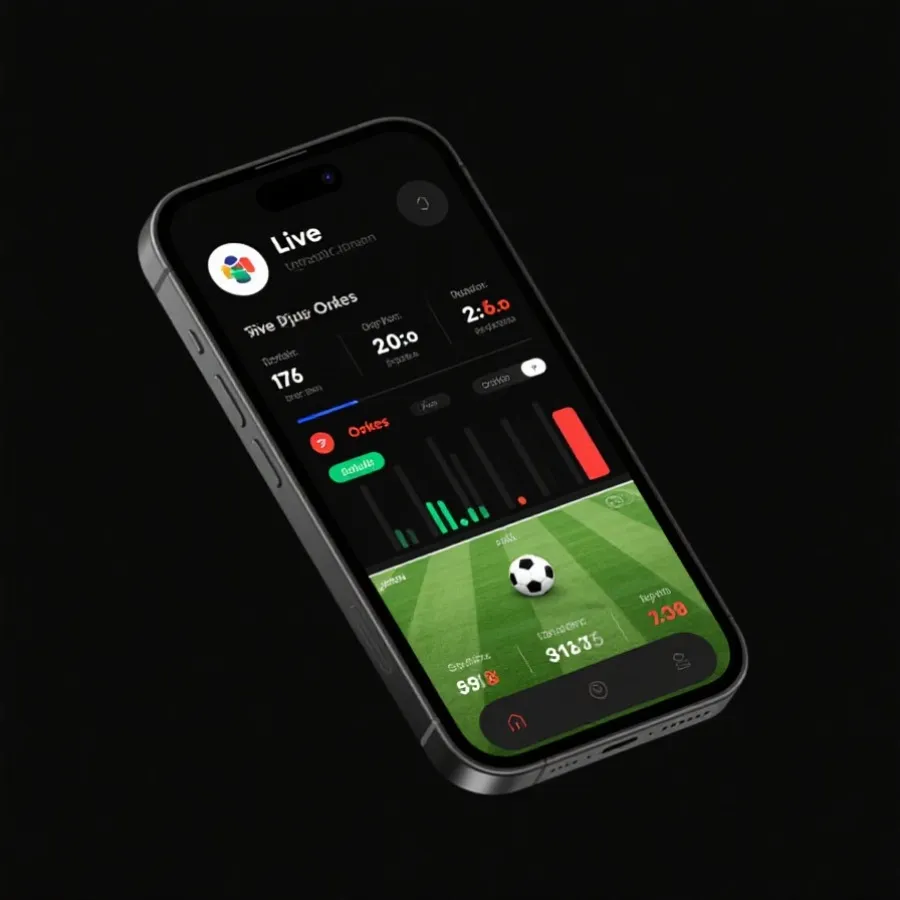 实时盘口与比分联动示意